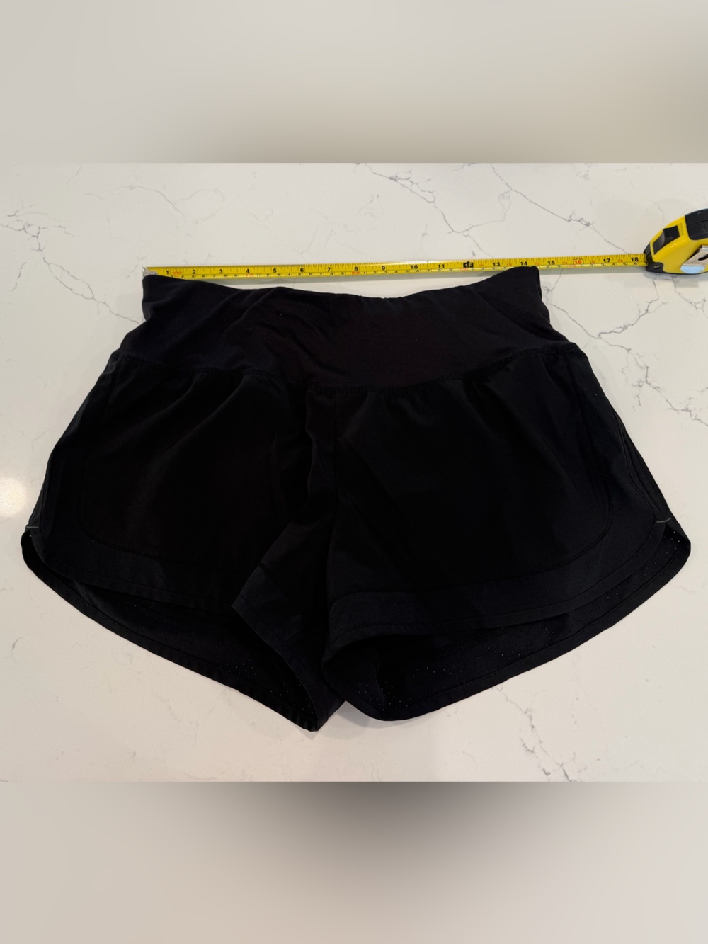Champion Black Women’s Athletic Shorts — High-Waist Performance